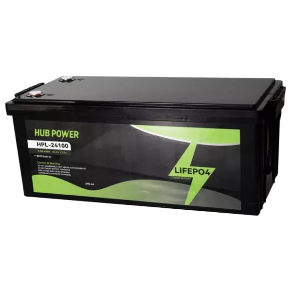 Hub Power HPL-24100 LiFePO4 24В/100А•г Акумуляторна батарея