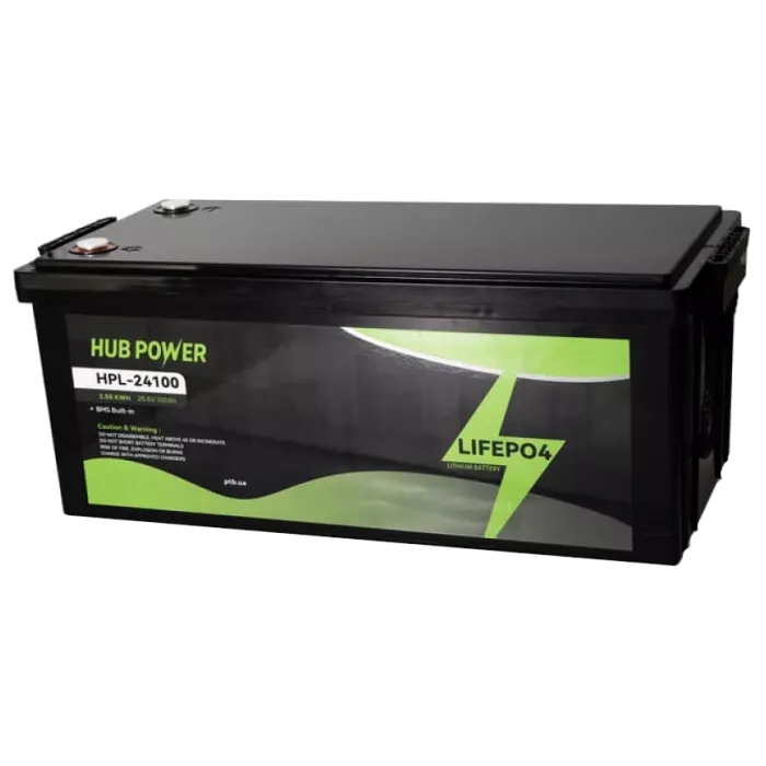 Hub Power HPL-24100 LiFePO4 24В/100А•ч Аккумуляторная батарея