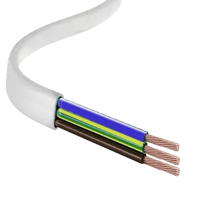 ШВВП 3х1,5 білий (Україна) (100м) Провід