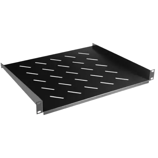 Hypernet CS-350-1U-BLACK Полиця консольна для підлогової шафи 350мм 1U