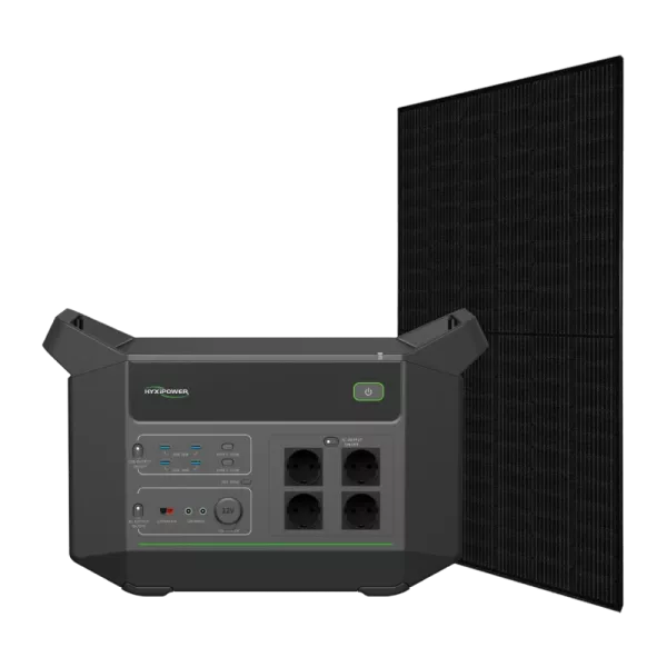 HYXiPower HYX-EA2500 + Canadian Solar CS6R-395MS Full Black Система автономного живлення однофазна