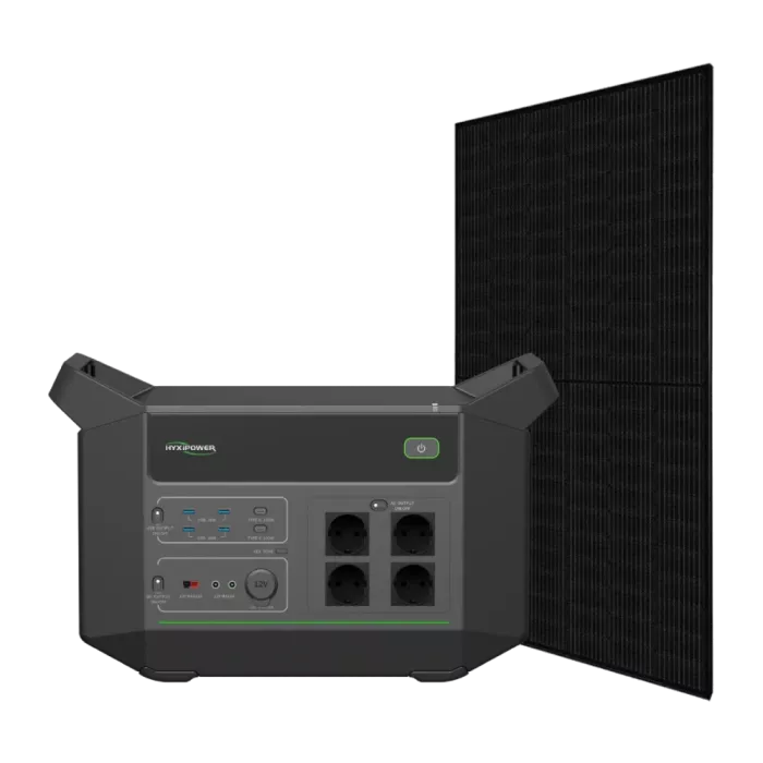 HYXiPower HYX-EA2500 + Canadian Solar CS6R-395MS Full Black Система автономного питания однофазная