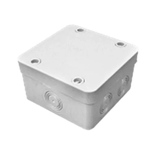 Коробка (032-21045-100) розподільна 100х100х50 сіра гладкостінна