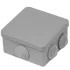 IP54, UEA (100х100x50) Коробка распределительная квадратная внешняя