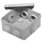 IP54, UEA (100х100x50) Коробка розподільча квадратна зовнішня