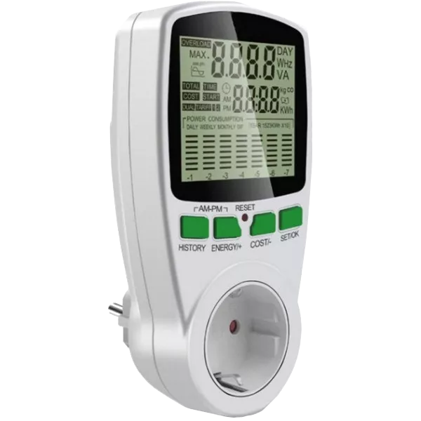 Intertek Power Meter Cat 2 (PP-3460) Двотарифний ватметр