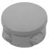 IP54, UEA (80х45) Коробка распределительная круглая внешняя