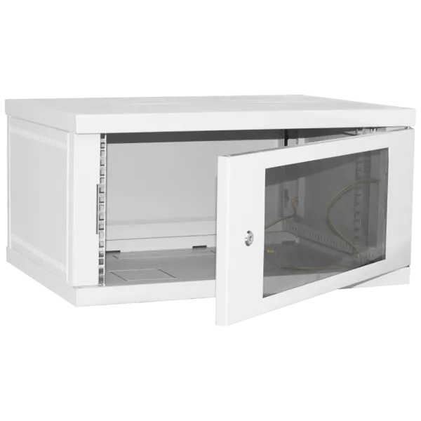 IPCOM СН-4U-060х035-ДС-7035 (RAL7035) Шафа телекомунікаційна скло