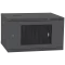 IPCOM CH-6U 600x600 перфорація RAL9005 Шафа серверна