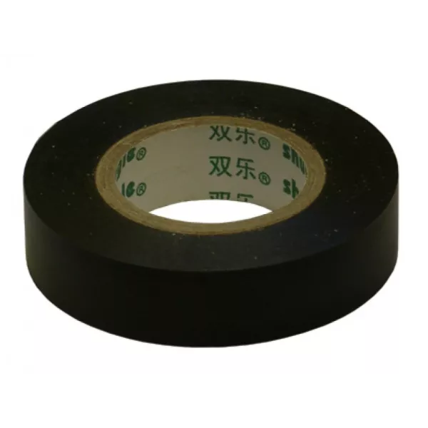 ПВХ Ізоляційна стрічка чорна 0.13мм,19мм,25м