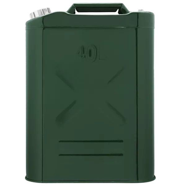 2E Каністра паливна вертикальна 40л метал 1мм 5.2кг