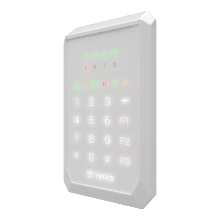 Tiras K-PAD8 (white) Клавіатура 