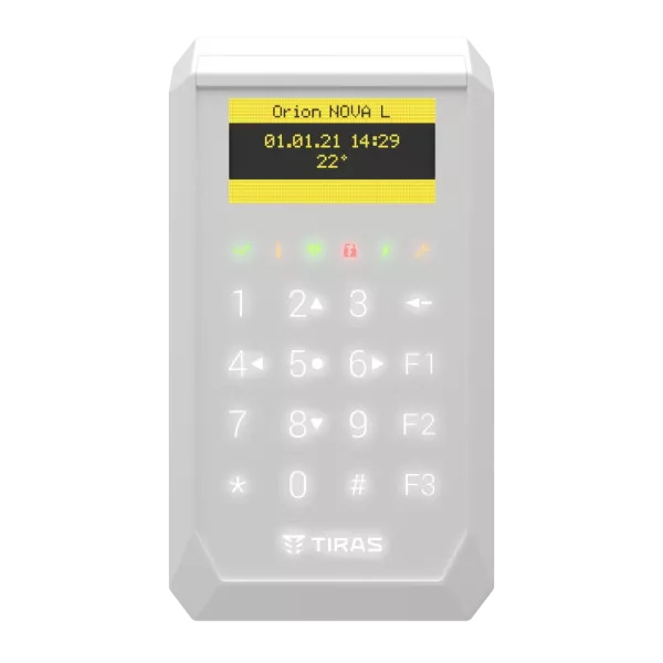 Tiras K-PAD OLED (white) Сенсорна OLED клавіатура Тірас