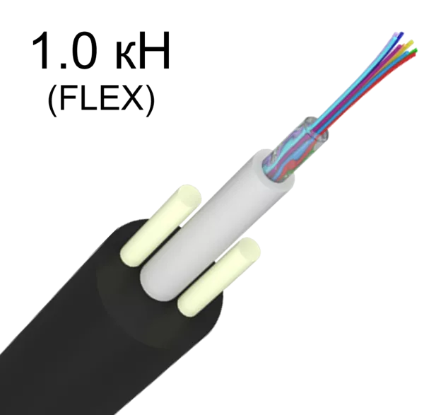 RCI S-CFP (NA)Fda-004 E9/125 (бухт. 3000м.) Кабель волоконно-оптический