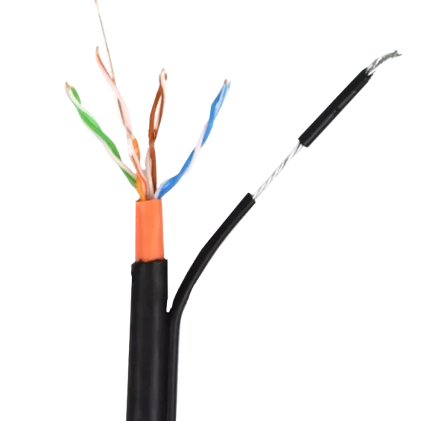 GoldMine GM UTP 4*2*0.5-CU PVC PE MT кат.5е Кабель (UTP мідь зовнішній з тросом, що несе) бухта 305м