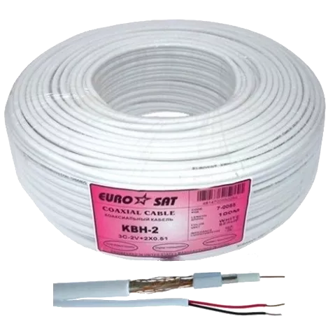 Eurosat 3C2V/48+2х0.51мм (7-0053W) КВН-2/48 Кабель комбінований