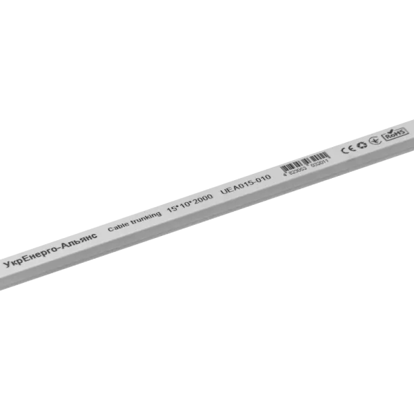 15х10 мм 2м із подвійним замком Кабельний канал