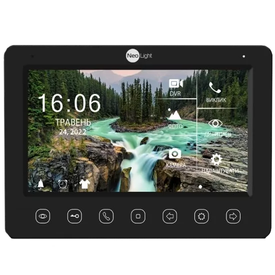 NeoLight KAPPA+ HD WF Black Видеодомофон