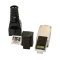 RJ45 STP кат. 6A Коннектор экранированный