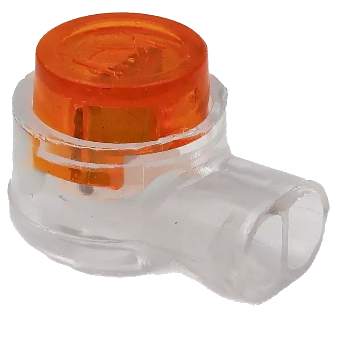 Y-тип 100 шт Соединитель проводов (односторонний, 2 провода 0,4...0,7 мм)