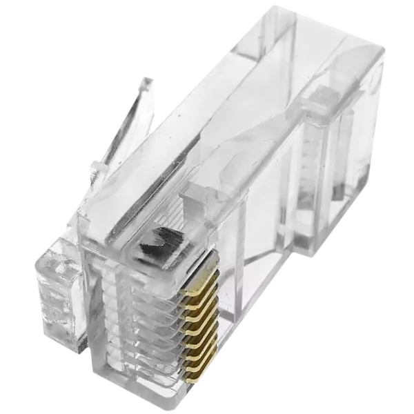 RJ45 кат. 5e Конектор з'єднувальний неекранований (упаковка 100 шт)