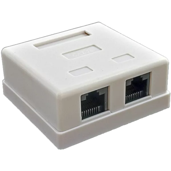 Kingda 2хRJ45 UTP Розетка