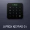 U-Prox Keypad G1 Black Бездротова сенсорна клавіатура для однієї групи