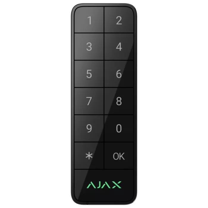 Ajax Superior Keypad Outdoor Fibra black Дротова клавіатура