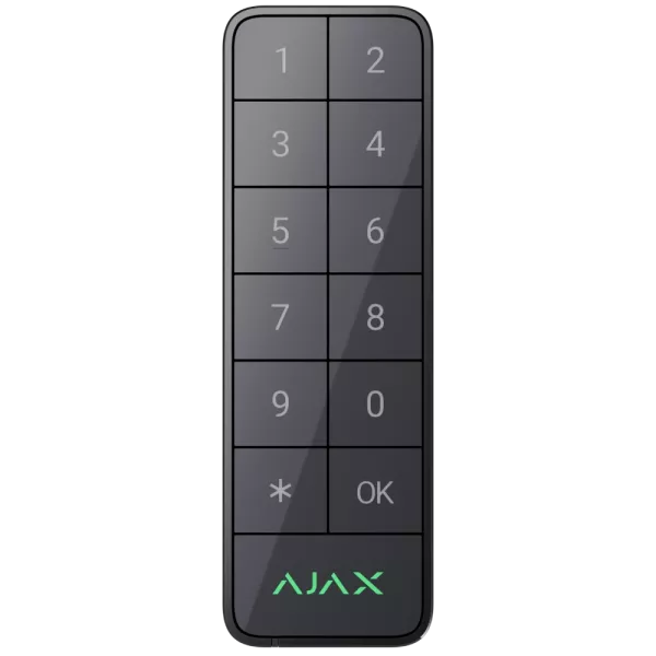 Дротова клавіатура Ajax Superior Keypad Outdoor graphite Fibra