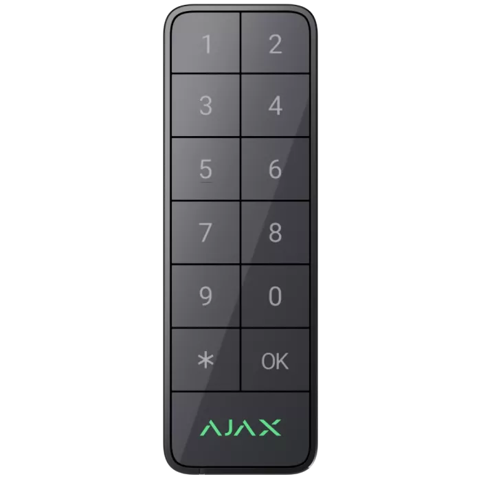 Ajax Superior Keypad Outdoor Fibra graphite Дротова клавіатура