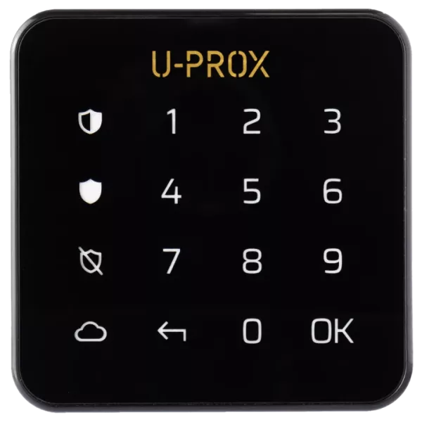 U-Prox Keypad G1 Black Бездротова сенсорна клавіатура для однієї групи