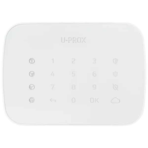 U-Prox Keypad G4 White Бездротова сенсорна клавіатура для чотирьох груп