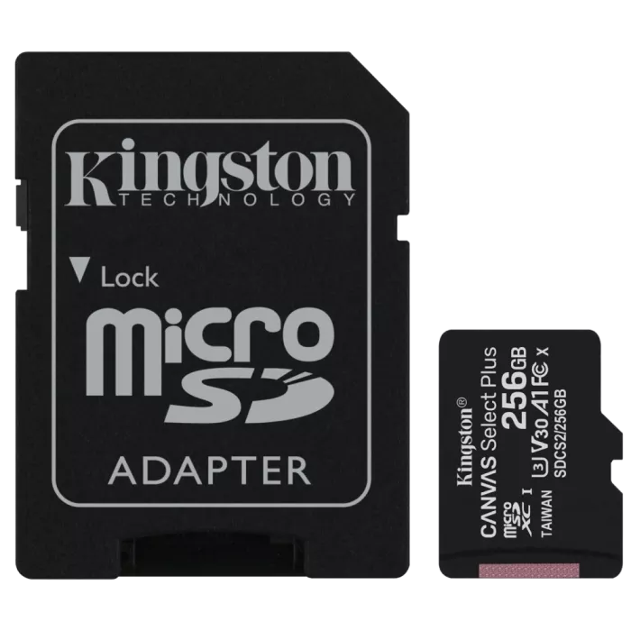 Kingston 256Гб Карта пам’яті microSDXC