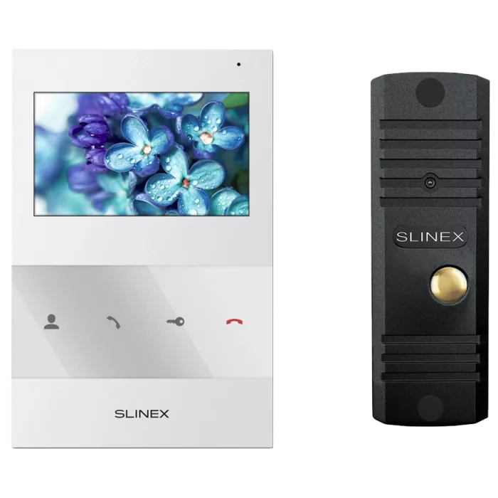 Slinex SQ-04(White)+ML-16НD(Black) Комплект відеодомофону