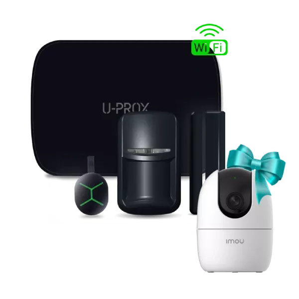 + IPC-K2EP-3H3W в подарунок Комплект U-Prox MPX LE KF kit Black