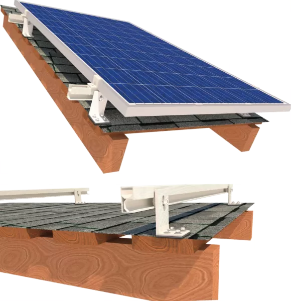 InstallKit IK-XL-B-4 кріплення 4 сонячних панелей до 1145мм бітумна черепиця Комплект