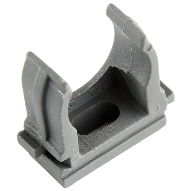 APRO Клипса для гофры 20 мм серая(пач. 50 шт.)