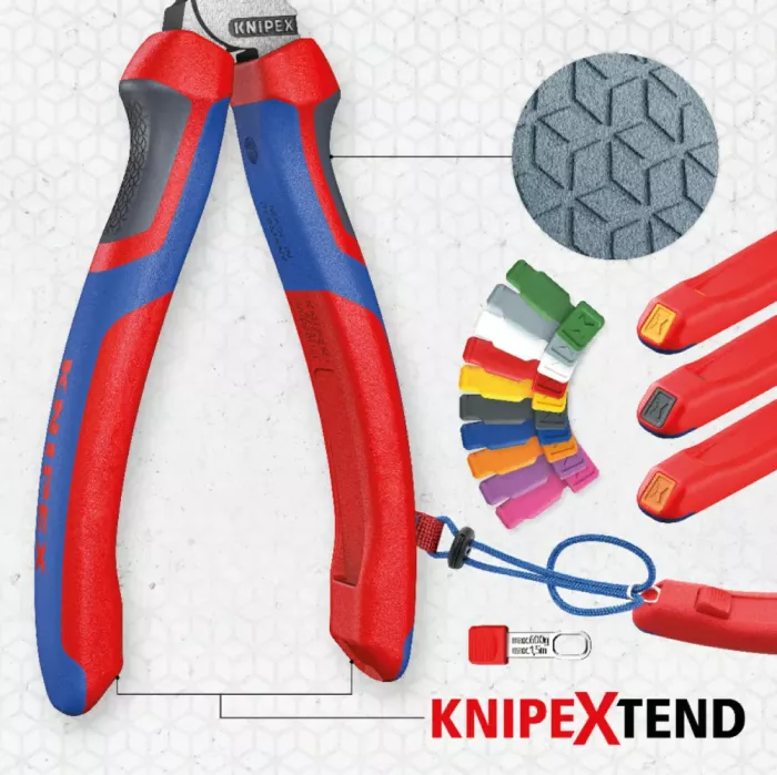 KNIPEX 70 02 180 D4,0мм Кусачки боковые (бокорезы)