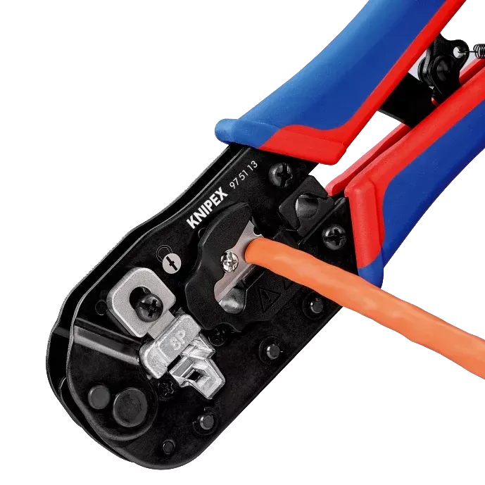 KNIPEX 97 51 13 Western RJ45 Прес-кліщі для штекерів