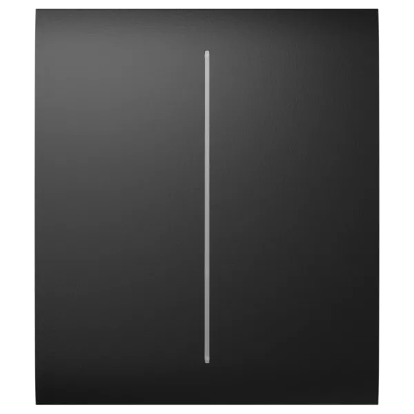 Ajax CenterButton (2-gang) black Кнопка центральна для двоклавішного вимикача