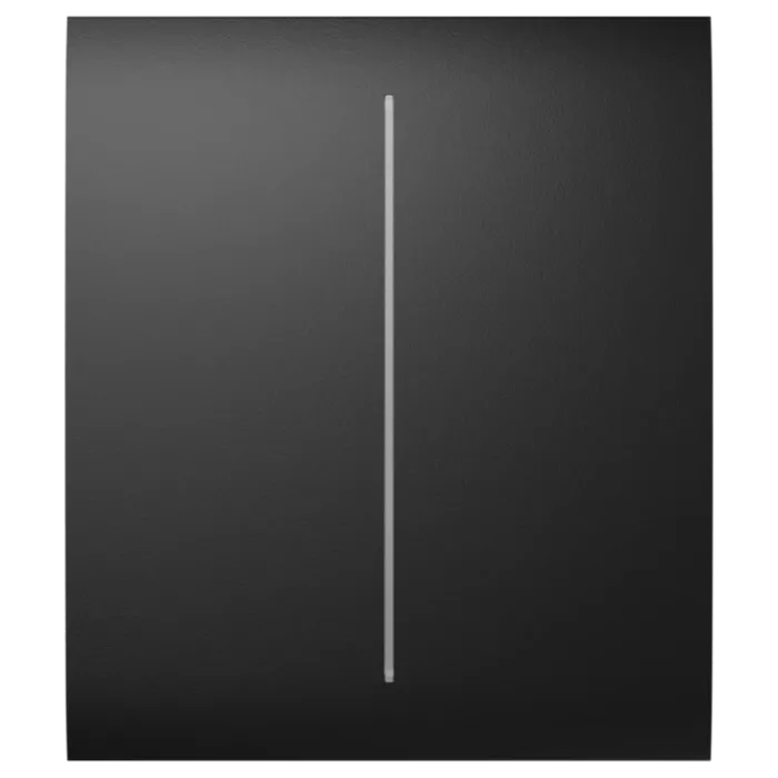 Ajax CenterButton (2-gang) black Кнопка центральная для двухклавишного выключателя