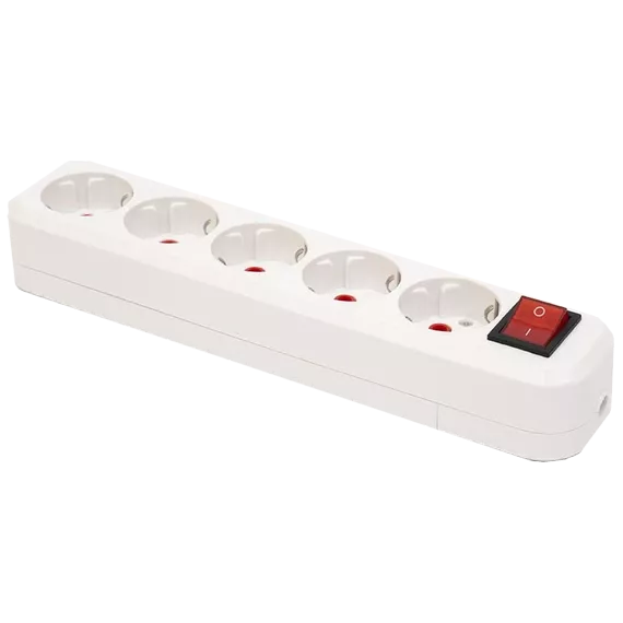 UEA колодка 5 гнізд з заземленням