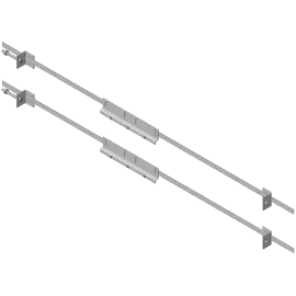 Комплект кріплення боксів на опору