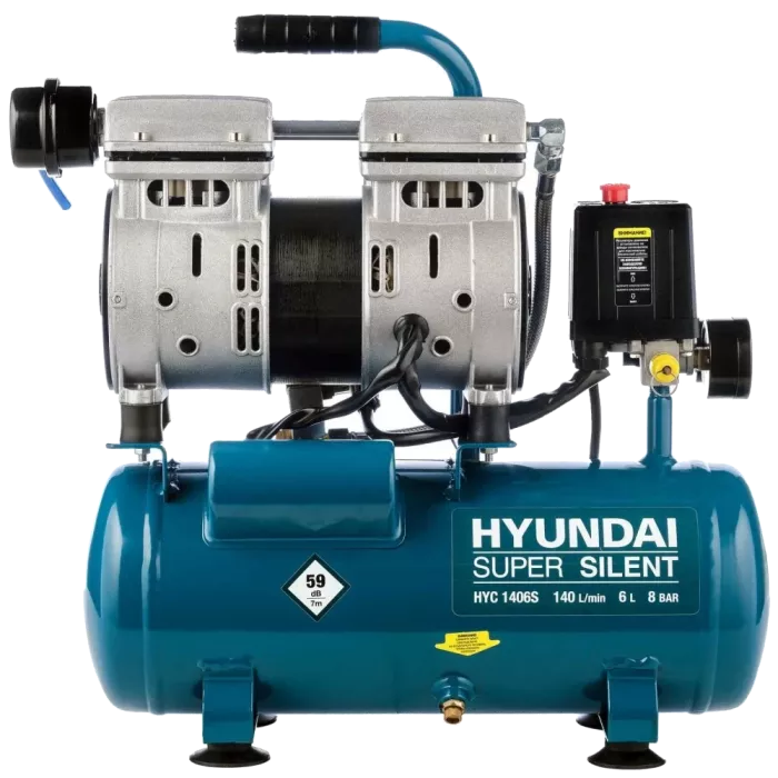 Hyundai HYC 1406S Безмасляный воздушный компрессор