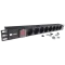 EServer 220В 19" 1U Подовжувач на 8 розеток