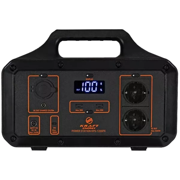 Kraft KPS-1200PX(PGH1000P-S) 1200Вт Портативне джерело живлення