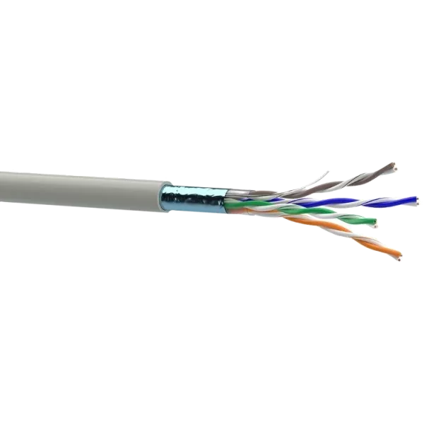 OK-NET КПВонг-HFЭ-ВП (200) 4*2*0,51 (F/UTP-cat.5E LSOH) Кабель (FTP безгалогенний LSOH) бухта 305м