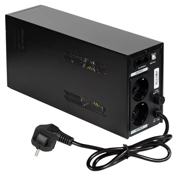 Kraft KRF-1200VA/720W(LED) LiFePO4 UPS Джерело безперебійного живлення