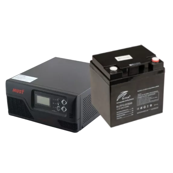 MUST + Ritar 600 Вт Система безперебійного живлення 640Вт ---год