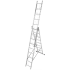 KRAUSE Corda Универсальная 3-секционная лестница 3х9 ст